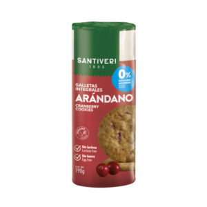 Galletas integrales arándano 0% azúcares añadidos