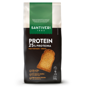 Pan tostado Protein 25% proteína