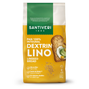 Pan Tostado 100% integral Dextrín lino