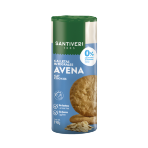 Galletas integrales avena 0% azúcares añadidos